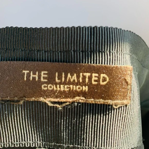 The Limited Pencil Skirt Dark Grey Office Work Professional EUC Small - Picture 4 of 6